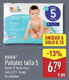 ALDI Mamia - panales oferta