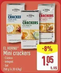ALDI El horno - mini crackers oferta