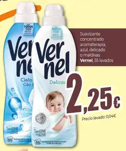 UDACO Vernel suavizante concentrado aromaterapia azul delicado o maldivas oferta