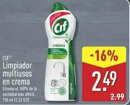 ALDI Cif - limpiador multiusos en crema oferta