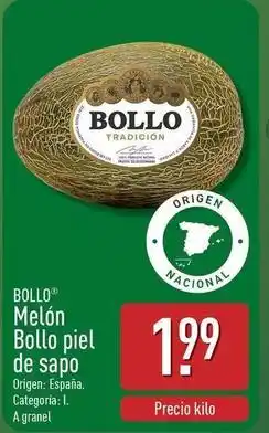 ALDI Bollo - melon piel de sapo oferta