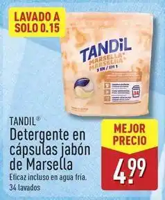 ALDI Tandil - detergente en capsulas jabon de marsella oferta