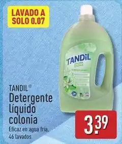ALDI Tandil - detergente liquido colonia oferta