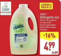 ALDI Tandil - detergente eco oferta