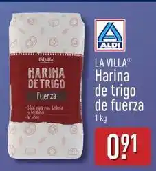 ALDI La villa - harina de trigo de fuerza oferta