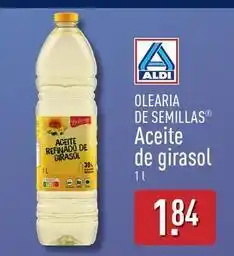 ALDI Olearia de semillas - aceite de girasol oferta