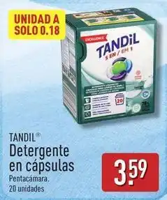 ALDI Tandil - detergente en capsulas oferta