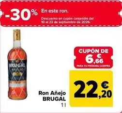 Carrefour Market Brugal - ron anejo oferta
