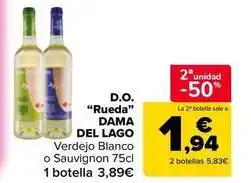 Carrefour Market Dama del lago - d.o. rueda oferta