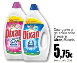 UDACO Dixan detergente en gel oferta
