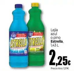 UDACO Estrella lejía azul o pino oferta