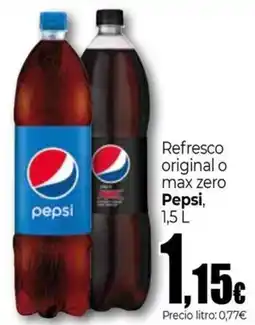 UDACO Pepsi refresco original o max zero oferta