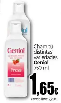 UDACO Geniol champú distintas variedades oferta