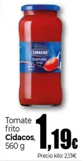 Cidacos tomate frito