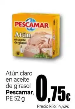 UDACO Pescamar atún claro en aceite de girasol oferta