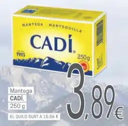 Valvi Supermercats Cadi mantega oferta