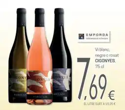 Valvi Supermercats Cigonyes oferta
