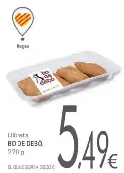 Valvi Supermercats Bo de Debò llibrets oferta