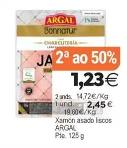 Plenus Supermercados Argal xamón asado liscos oferta