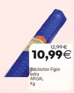 Plenus Supermercados Argal salchichon figon extra oferta
