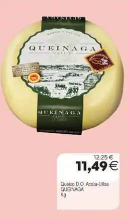 Plenus Supermercados Queinaga queixo d.o. arzúa-ulloa oferta