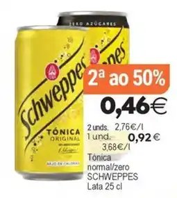 Plenus Supermercados Schweppes Tónica Original oferta