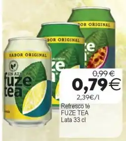 Plenus Supermercados Fuze Tea oferta