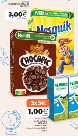 Plenus Supermercados Nestlé Cereales Integrales Chocapic oferta