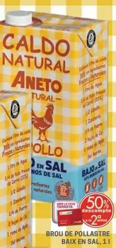 Valvi Supermercats Aneto caldo natural de verduras oferta