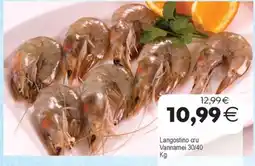 Plenus Supermercados Langostino cru oferta