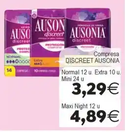 Plenus Supermercados AUSON discreet oferta