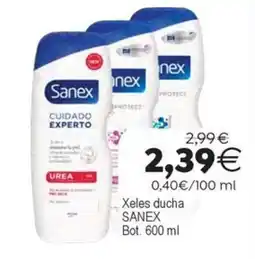 Plenus Supermercados Sanex xehes ducha oferta