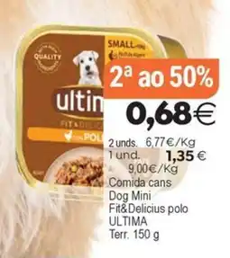 Plenus Supermercados ultin dog mini fit&delicius polo oferta