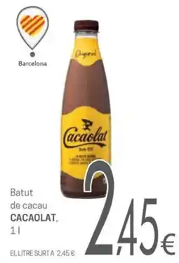 Valvi Supermercats Cacaolat batut de cacau oferta