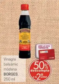 Valvi Supermercats Borges vinagre balsàmic mòdena oferta