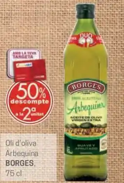 Valvi Supermercats Borges Oli d'oliva arbequina oferta