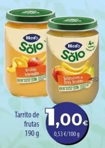 Hero Solo tarrito de frutas