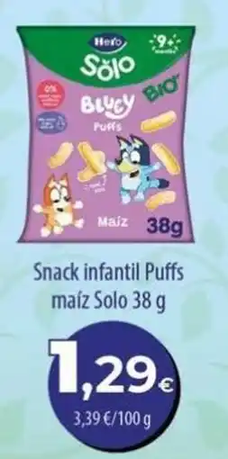 Spar La Palma Hero Solo Bluey Puffs oferta