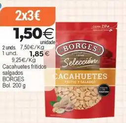 Plenus Supermercados Borges cacahuetes fritos y salados oferta
