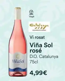 Valvi Supermercats Viña Sol rosé oferta