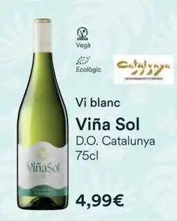 Valvi Supermercats Viña Sol Vi blanc oferta