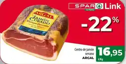 Spar La Palma Argal jamón curado estirpe serrana oferta
