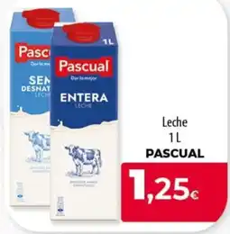 SPAR Lanzarote Pascual leche entera oferta