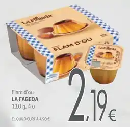 Valvi Supermercats La Fageda flam d'ou oferta