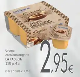 Valvi Supermercats La Fageda crema catalana origens oferta