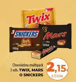 SPAR Lanzarote Chocolatina multipack oferta
