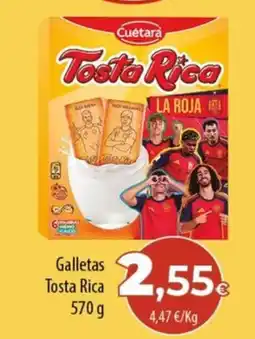 SPAR Lanzarote Cuétara Tosta Rica oferta