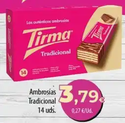 SPAR Lanzarote Tirma ambrosias tradicional oferta
