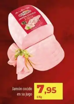 Spar La Palma Elpozo jamón cocido en su jugo oferta
