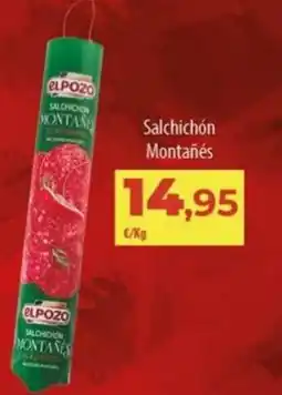 Spar La Palma Elpozo salchichón montañés oferta